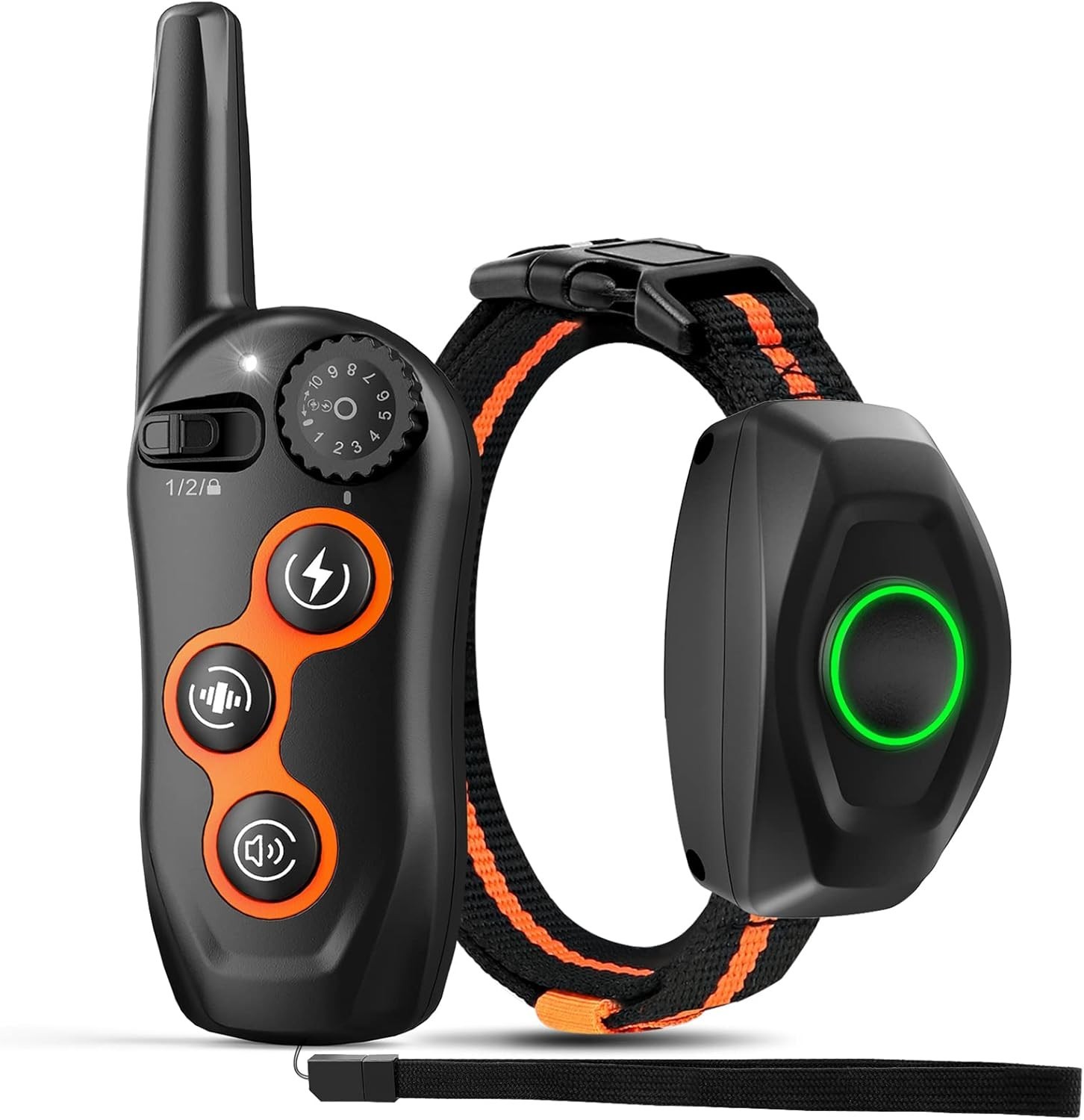 Waterproof Dog Training Collar - Shock, Vibration, Beep Modes, 1300ft Range