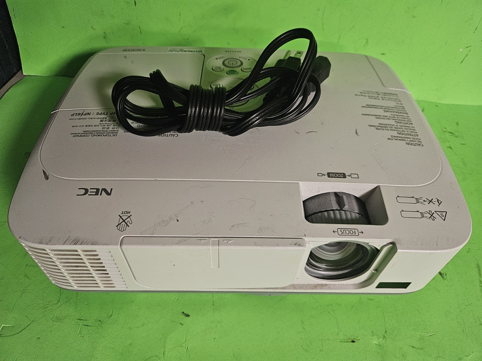 NEC NP-M311W Projectors hdmi lamp 461H
