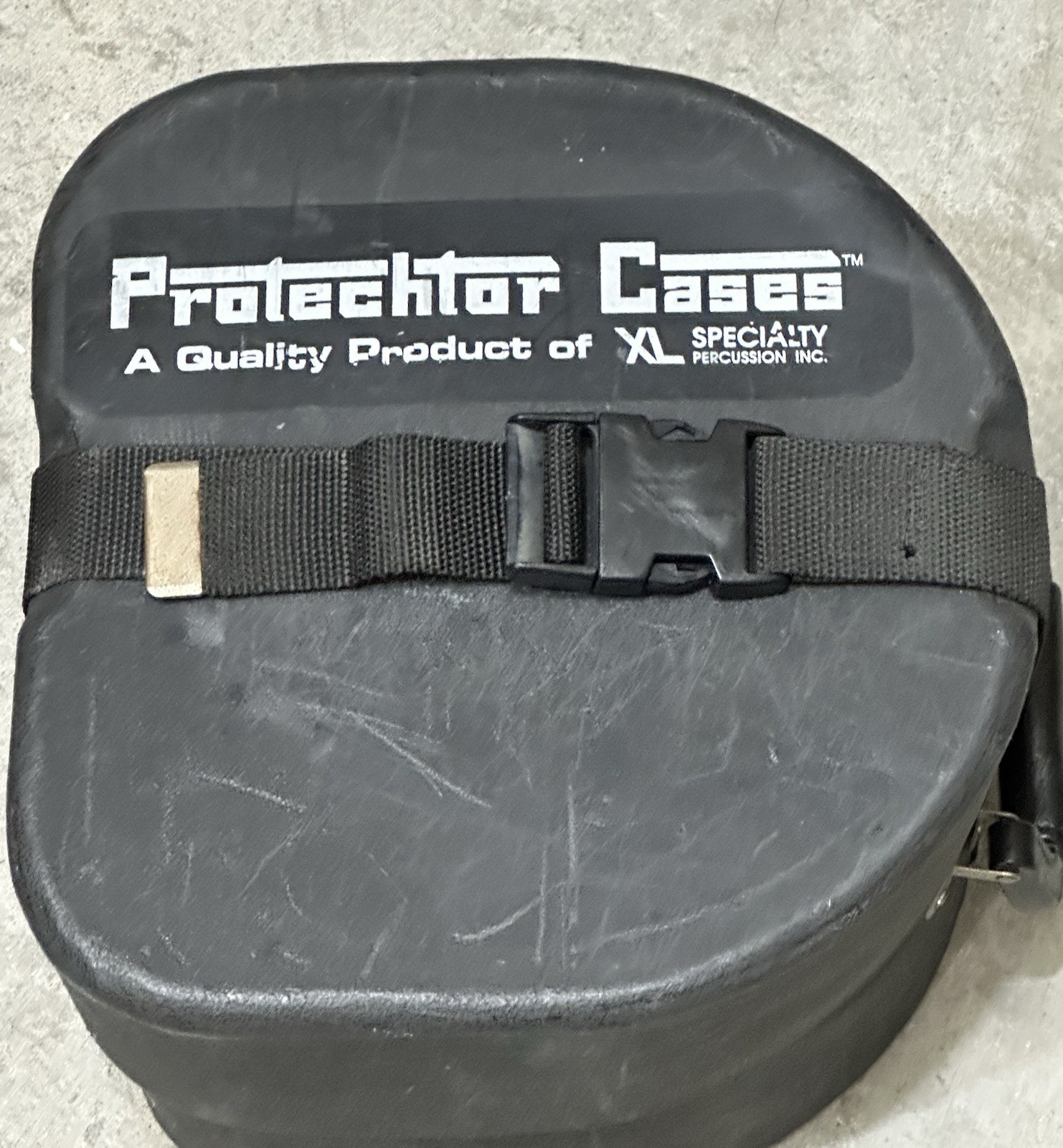 Vintage Protechtor Cases 9” Classic HARD Drum Case with Handle