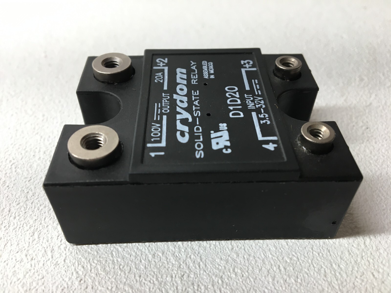 New! Crydom D1D20 Solid State Relay (#60092)