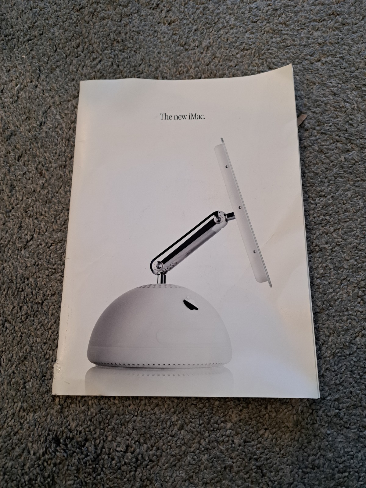 Vintage 2002 Apple Imac Computer Sales Brochure
