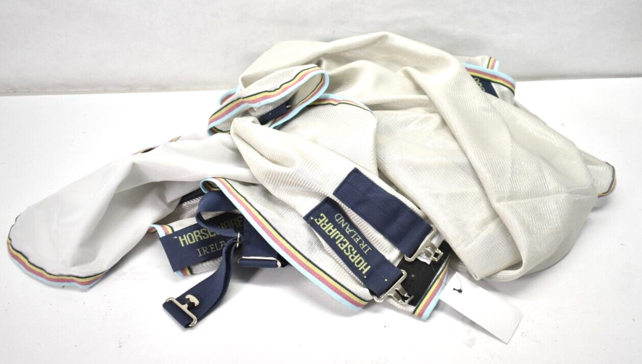 Horseware Amigo Bug Rug Size 60 Fly Sheet Lunar Rock/Navy/Lime AFRR70-IBL0-60