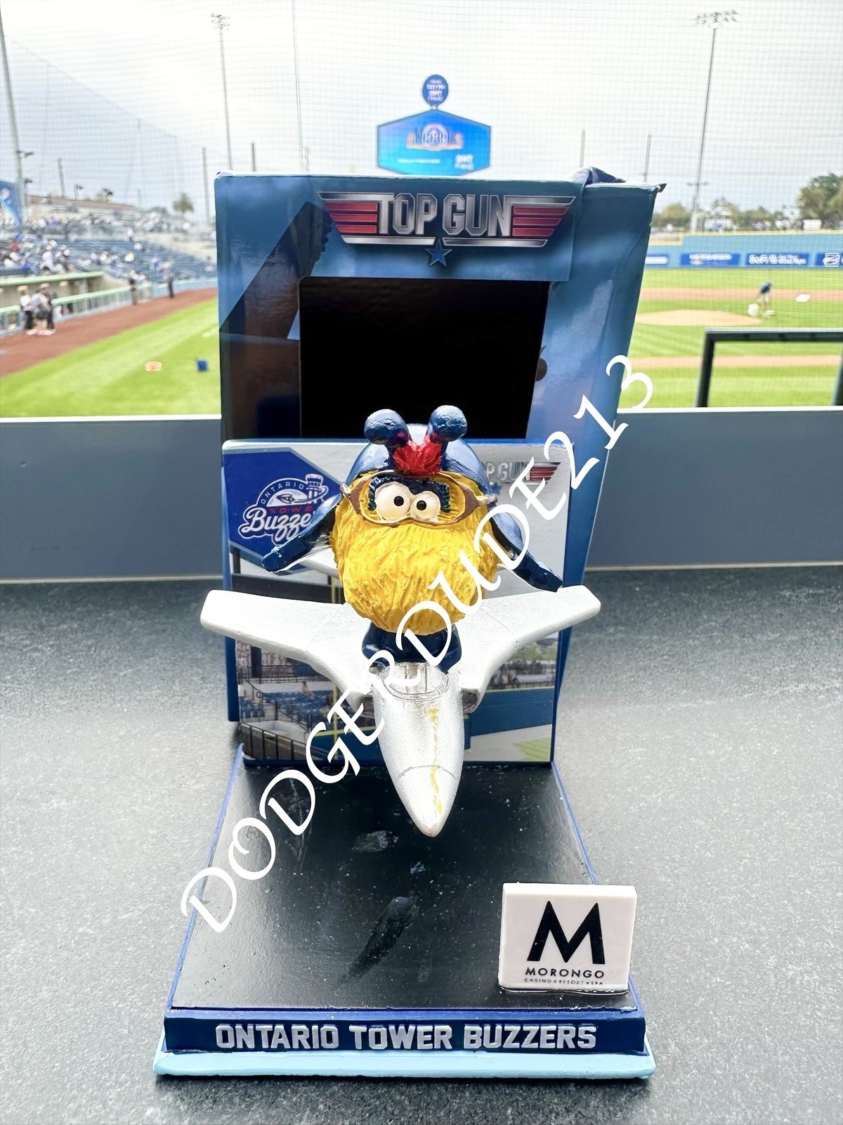 *DAMAGED BOX* Ontario Tower Buzzers Top Gun Maverick Bobblehead 5/16/26 🗼🛩️