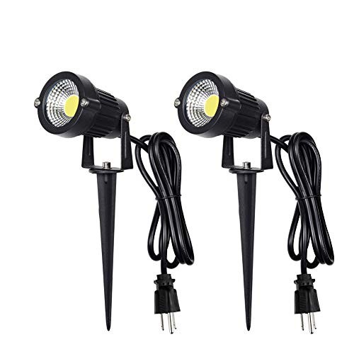 Outdoor Landscape LED Lighting 5W Waterproof Graden Lights COB Daylight White