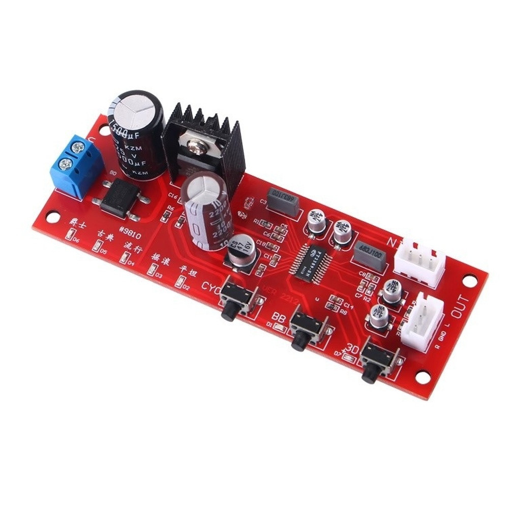 Tone Board Preamp Processor with 3D Sound and Wide Voltage Input Range