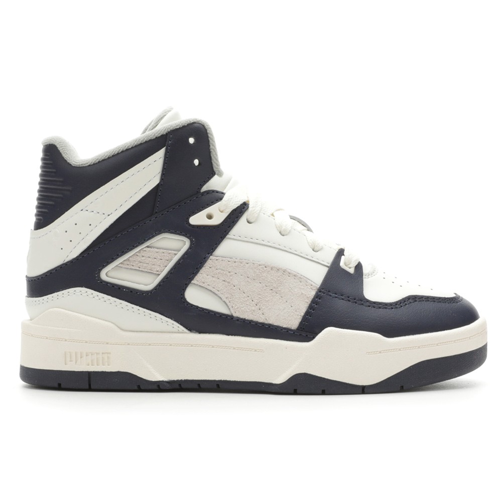 PUMA Slipstream Hi Ain't Broke High Top  Youth Boys Blue, Off White Sneakers Cas