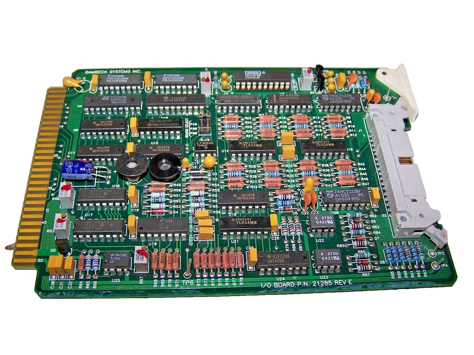 BAMBECK SYSTEMS I/O BOARD  PART NO. 21285 REV E
