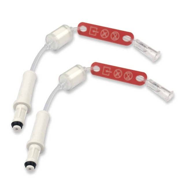 Fits for Masimo NomoLine ISA CO2 Adapter Sampling Line, Length 0.15M, 2 PCS