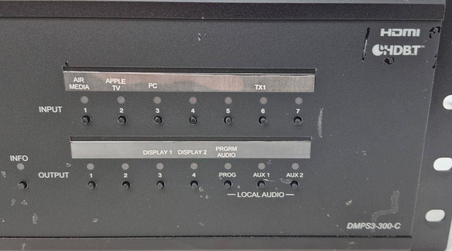 Crestron DMPS3-300-C 3 Series Professional Media System