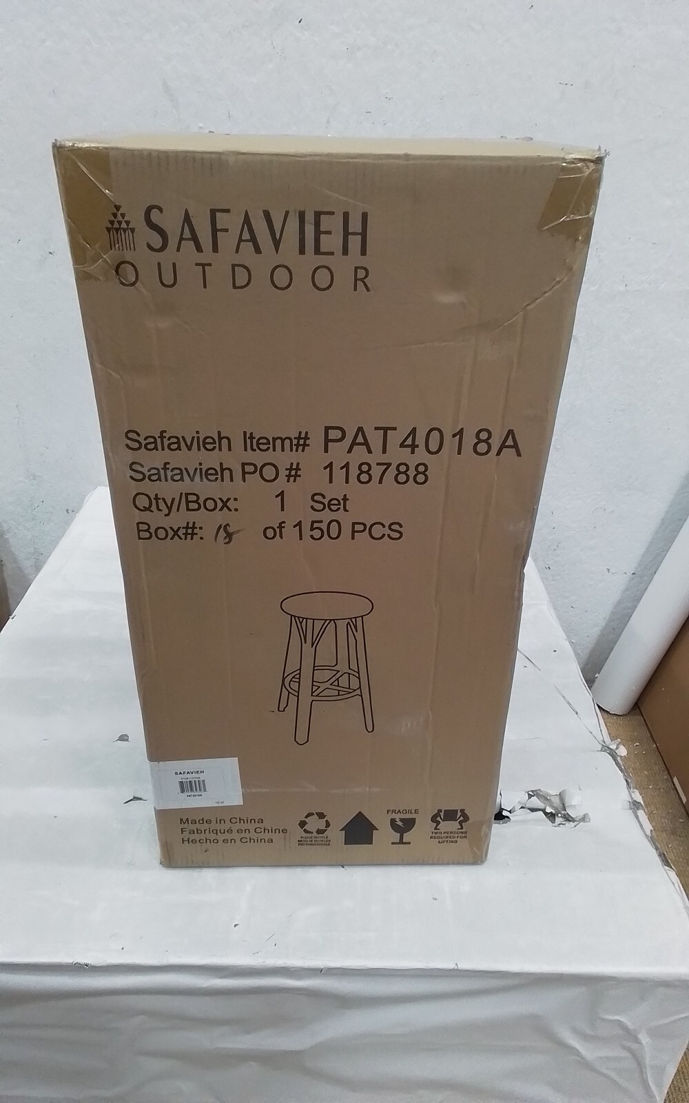 Safavieh KELSEY COUNTER STOOL, Reduced Price 2172731303 PAT4018A