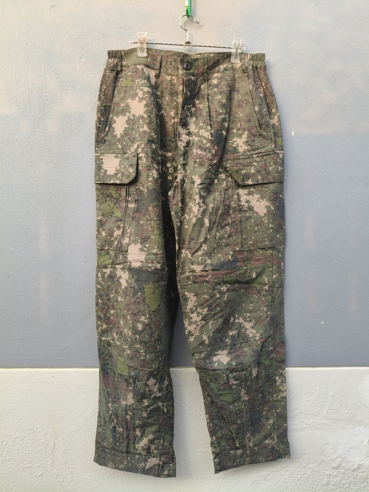 South Korea Army ROK Granite B Digital Camo Aircrew Combat Nomex Pants Trouser
