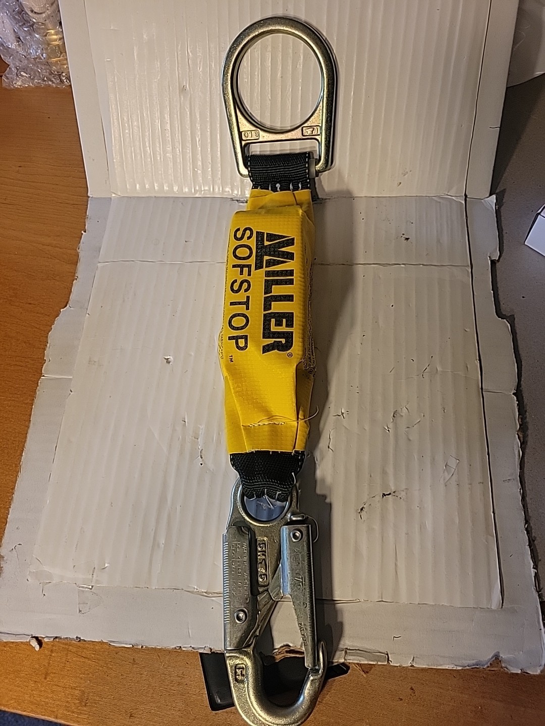 MILLER SOFSTOP SHOCK ABSORBER W/D-RING 18".  928LS