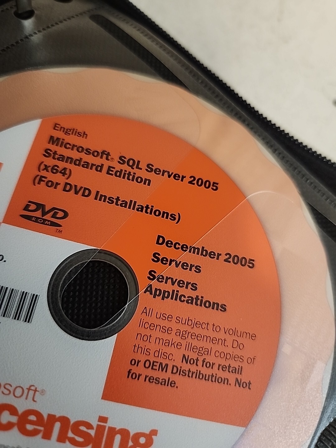 Microsoft Volume Licensing Software Lot Of 36: Servers: Exchange SQL 2003-2010