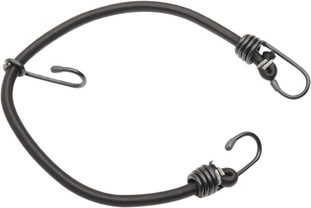 Parts Unlimited 3-Hook 24" Bungee Cord Black (1033B)