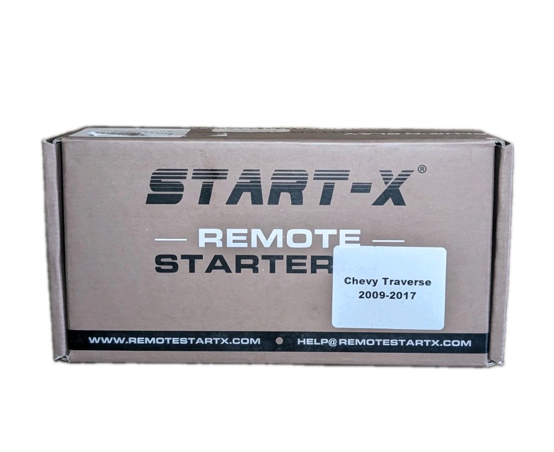 Start-X Remote Starter Kit CHEVY TRAVERSE (2009-2017) Key Ignition Only