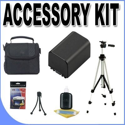 BP511 Replacement Battery w/60 Full Size Tripod BigVALUEInc Accessory Saver...