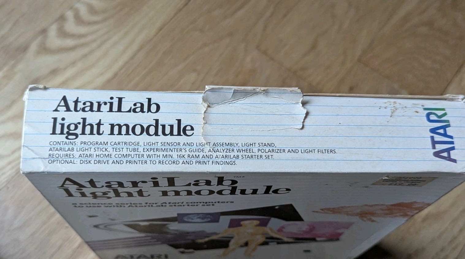 AtariLab Light Module With Cartridge And All Parts IN BOX - Read Description