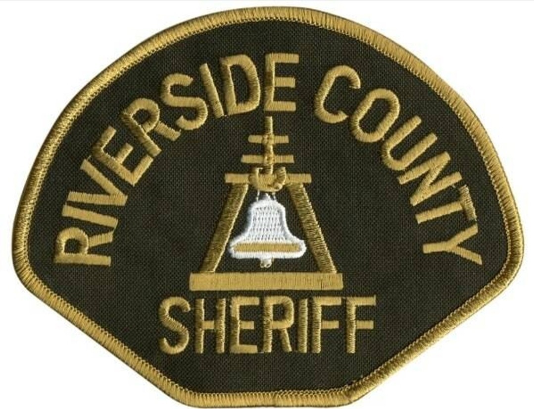 Riverside County California Sheriff  Shoulder Patch