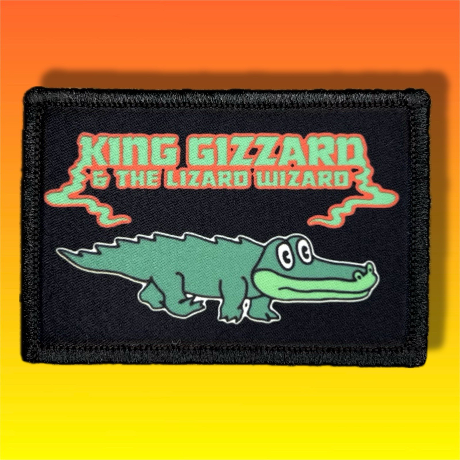 King Gizzard And The Lizard Wizard Morale Patch Military ARMY Tactical Band 791