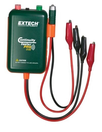 Remote and Local Continuity Tester with Remote Probe, Audible Tone, Long CT20