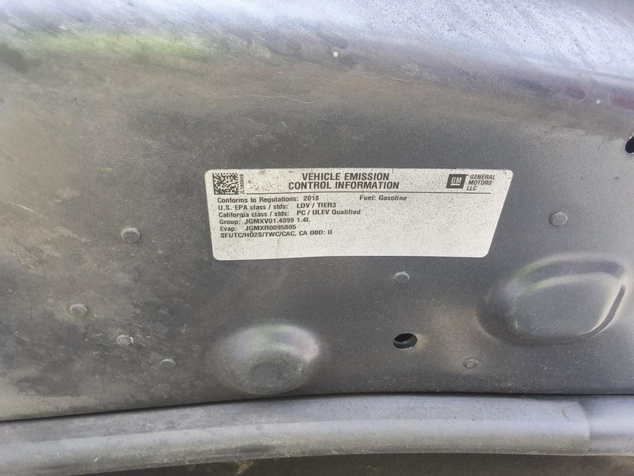 Engine ECM Electronic Control Module 1.4L VIN B Fits 17-21 ENCORE 887788