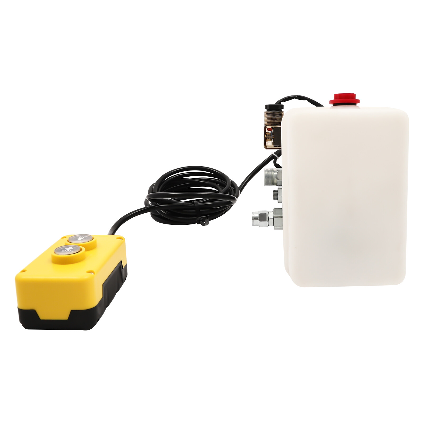 Hydraulic Power Unit 12V, Single Acting Dump Hydraulic Pump for Dump Trailer