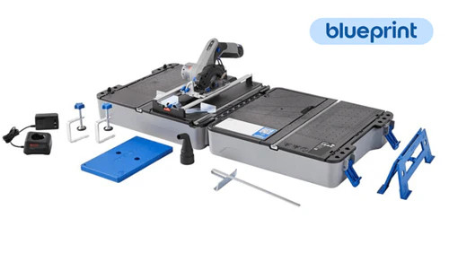 Dremel Blueprint 12V Compact Saw CS12JM | 12V Portable Saw Station