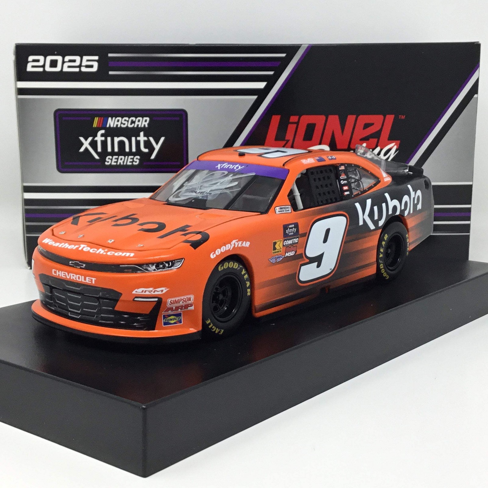 Shane Van Gisbergen 2025 Kubota Autographed 1:24 Diecast