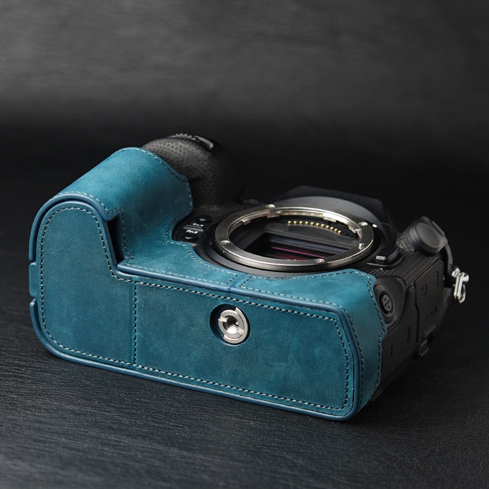 For Nikon Z8 Case Genuine Real Leather Half Camera Case Bag Cover