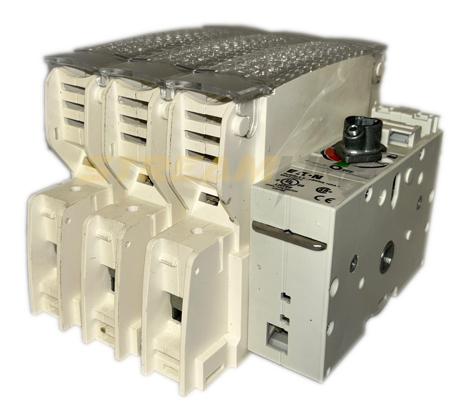 Eaton R9K3100FJ Rotary Disconnect Switch, 100 Amp, 600Vac, 3-Pole, Class J Fuses