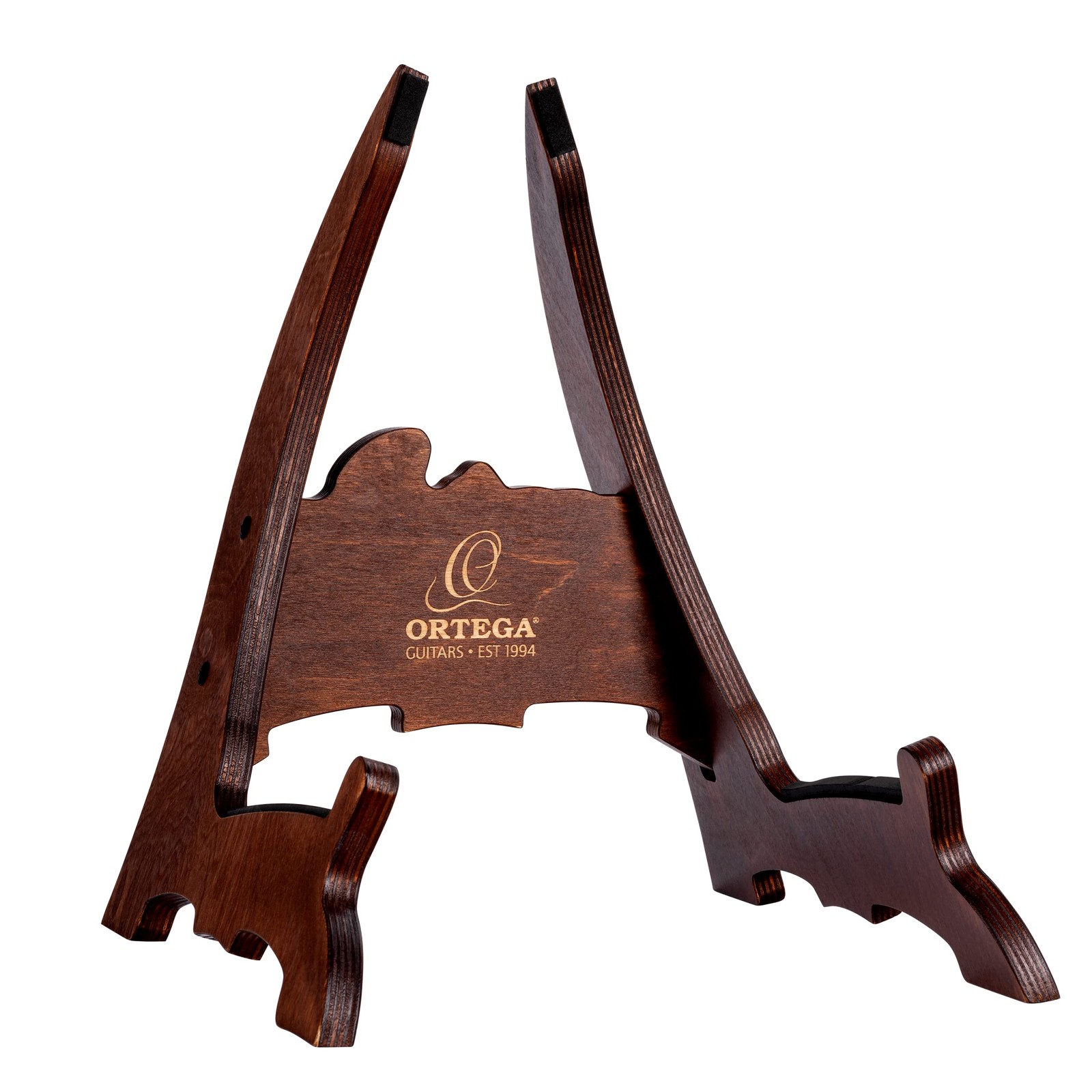 Wooden Acoustic Guitar Stand Made w/Birch Wood-Brown (OWGS-1)