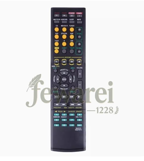 1pc New RAV315 WN22730EU Replace Remote Control For Yamaha AV Receiver HTR-6030
