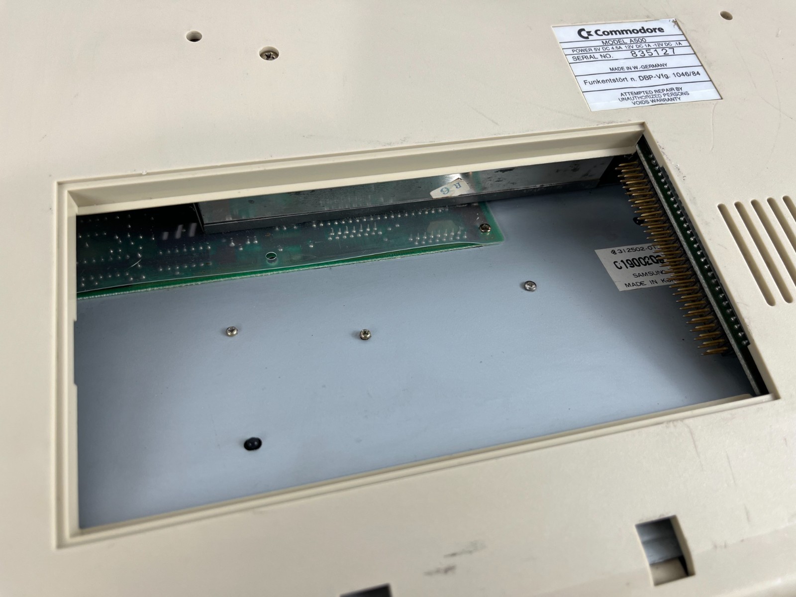 Commodore Amiga 500 A500 Home Computer Game Vintage