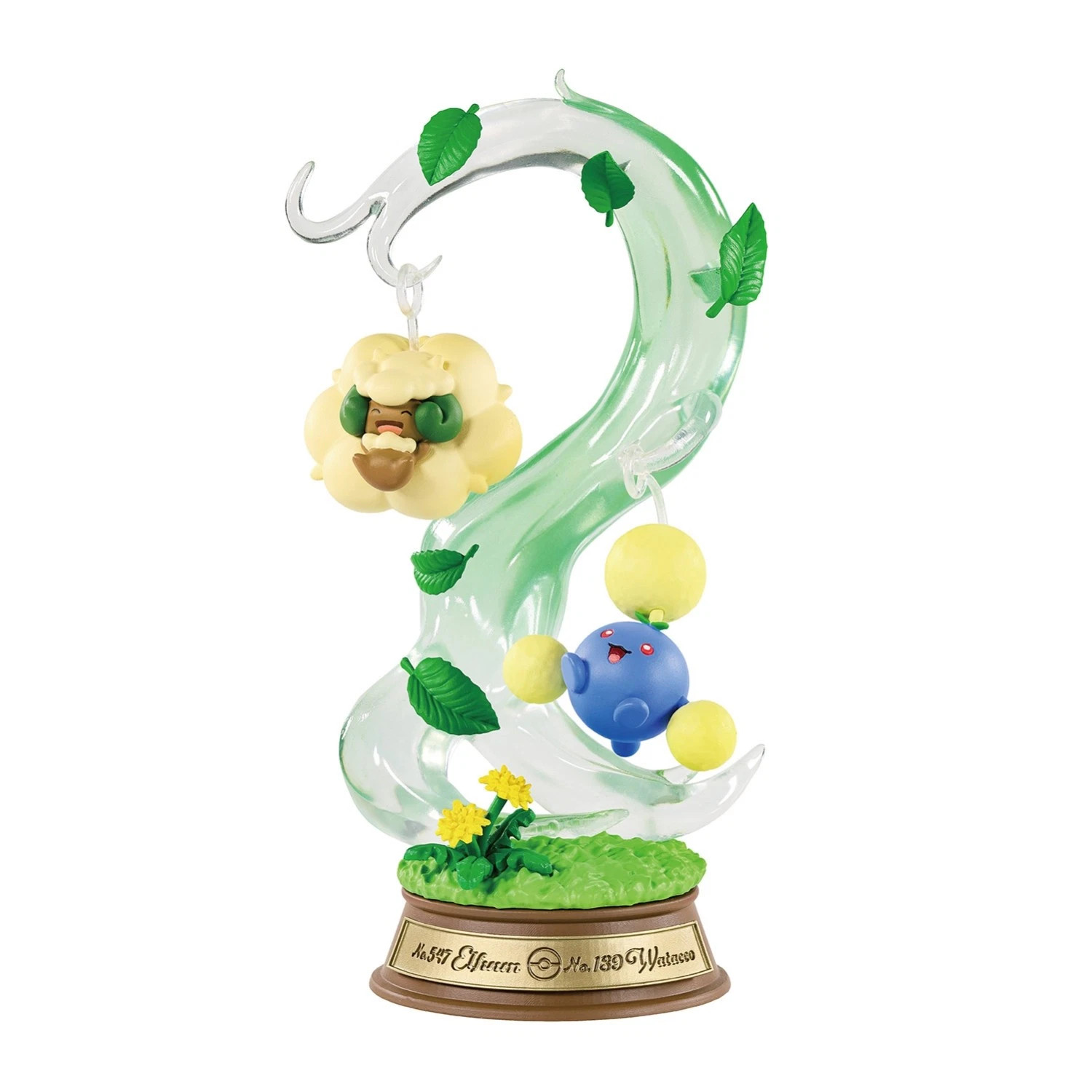 [USA Fast Ship!] WHIMSICOTT JUMPLUFF Pokemon Swing Vignette Collection 4 RE-MENT