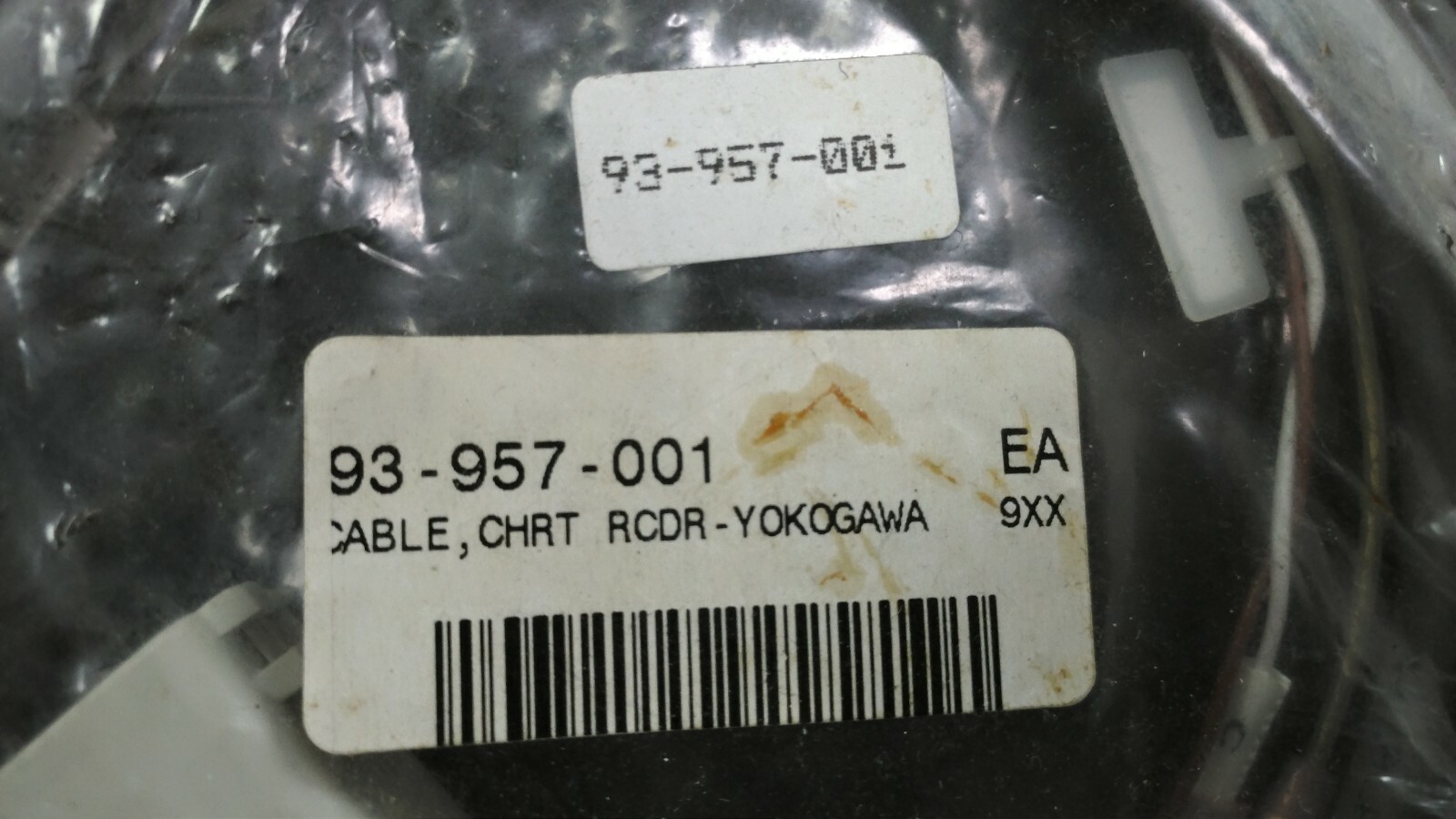 YOKOGAWA 93-957-001 Chart Recorder Cable
