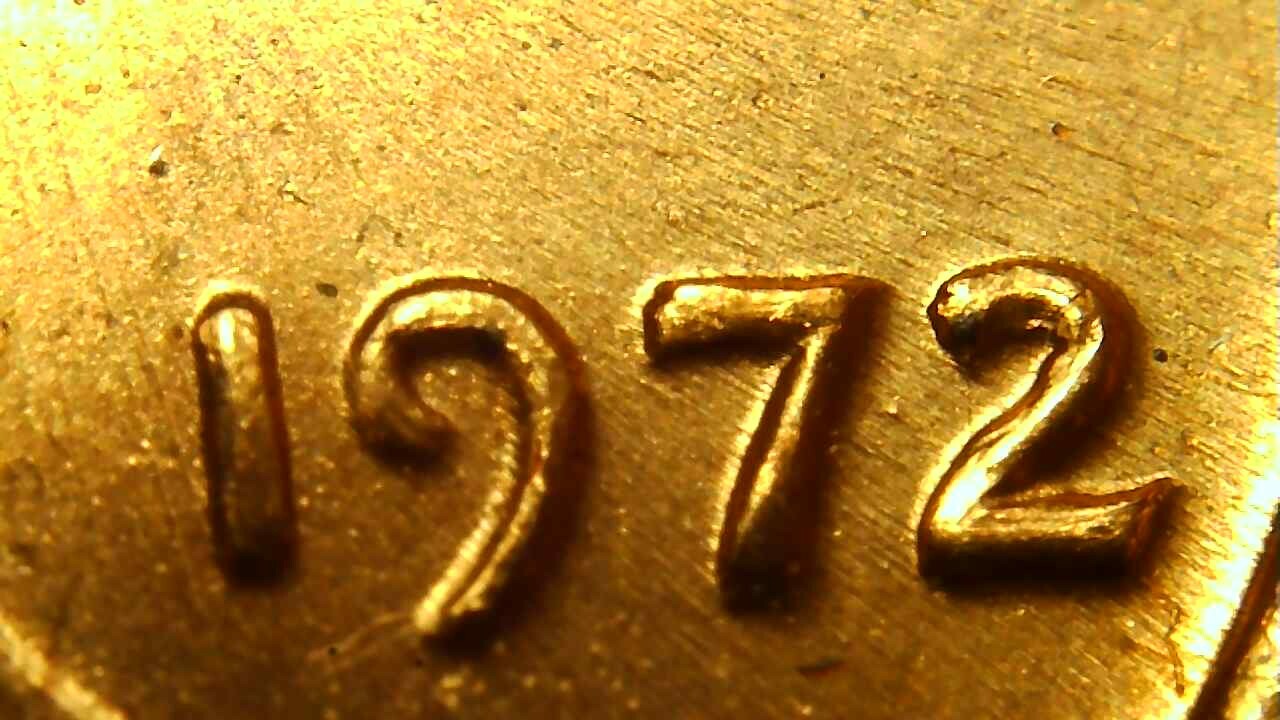 BU 1972 P Lincoln Memorial Cent DDO FS - 103 FS