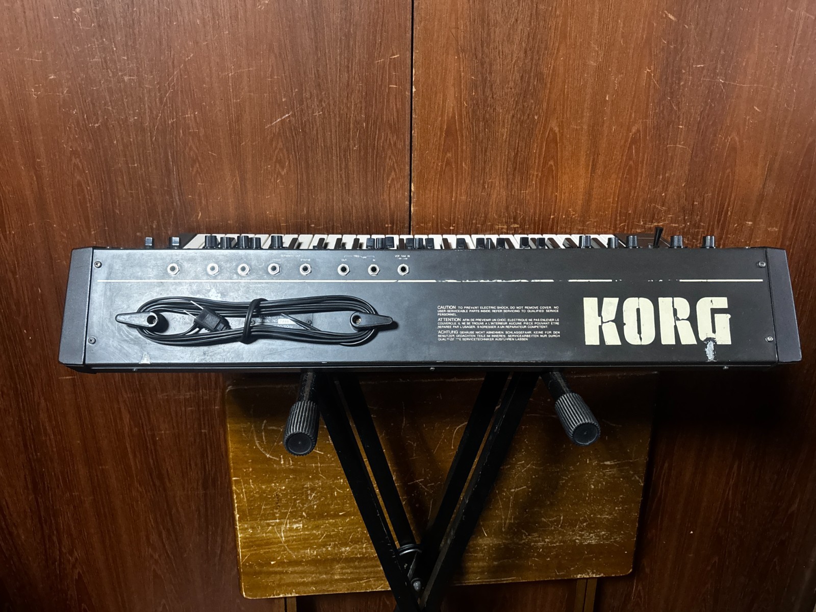 Korg Delta DL-50 Analog semi-poly synth/string keyboard