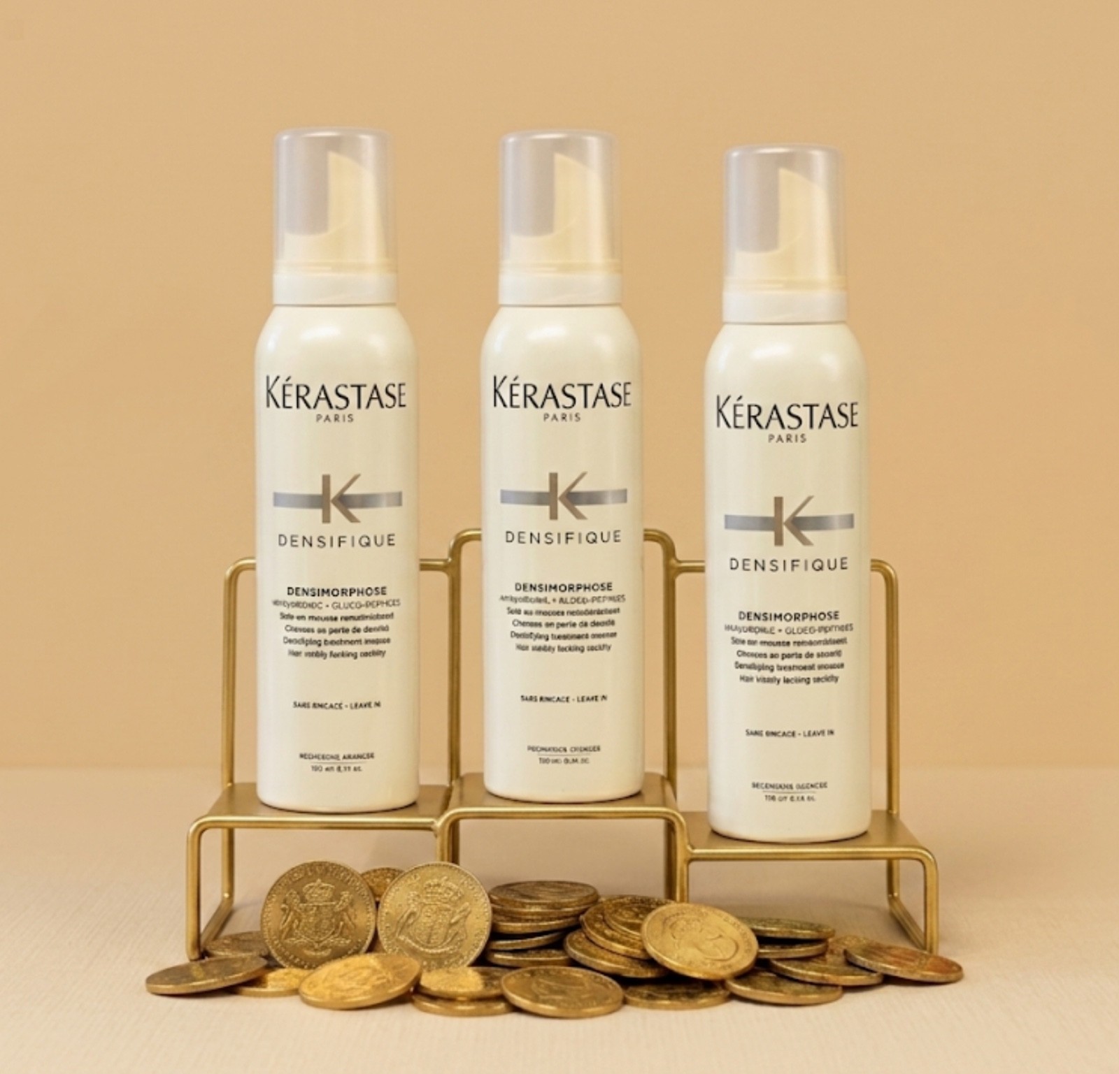Kerastase Densifique Densimorphose Thickening Treatment Mousse 5.1oz SET OF 3 🌿
