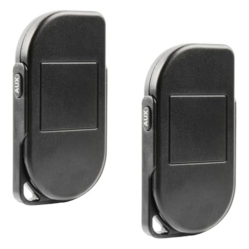 2X Keyless Entry Remote Car Key Fob 4-Button Replacement Shell Case for Two