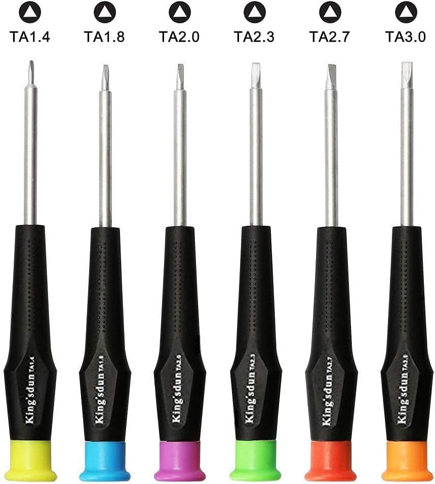 6 Pieces Triangle Head Screwdriver Tool Kits for Coffee Machine Triangle Screws