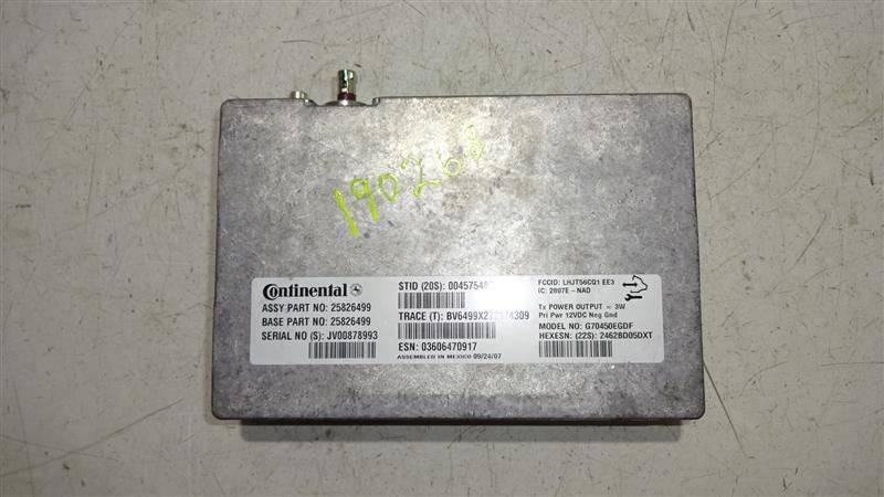 Onstar Communication Module ID: 25826499  Fits 08 Enclave 662885