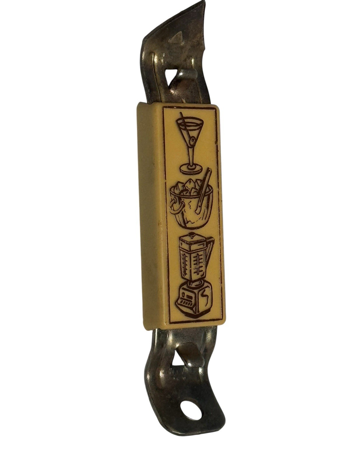 Retro Barware Design Magnetic Bottle Opener