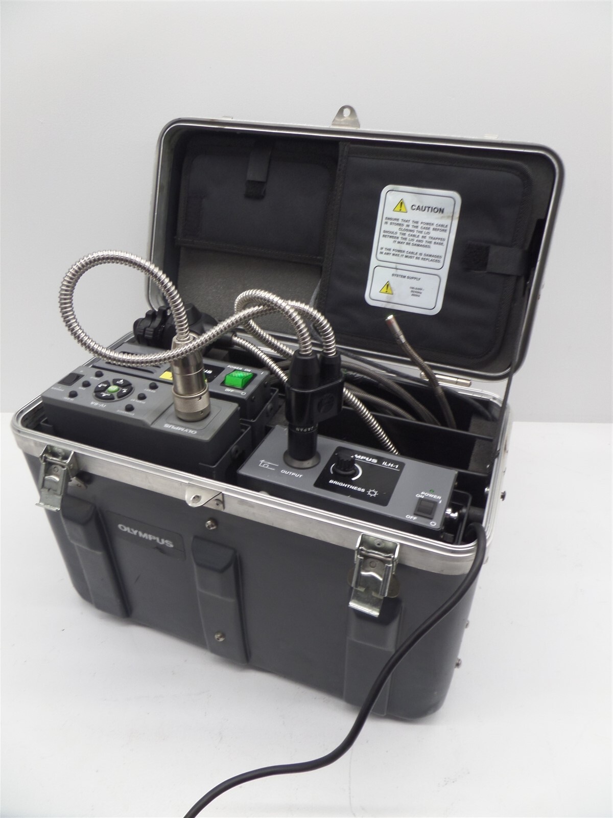 Olympus OV8C6-35 Industrial FiberScope w/ ILH-1 Light Source and Sony GV-A500E