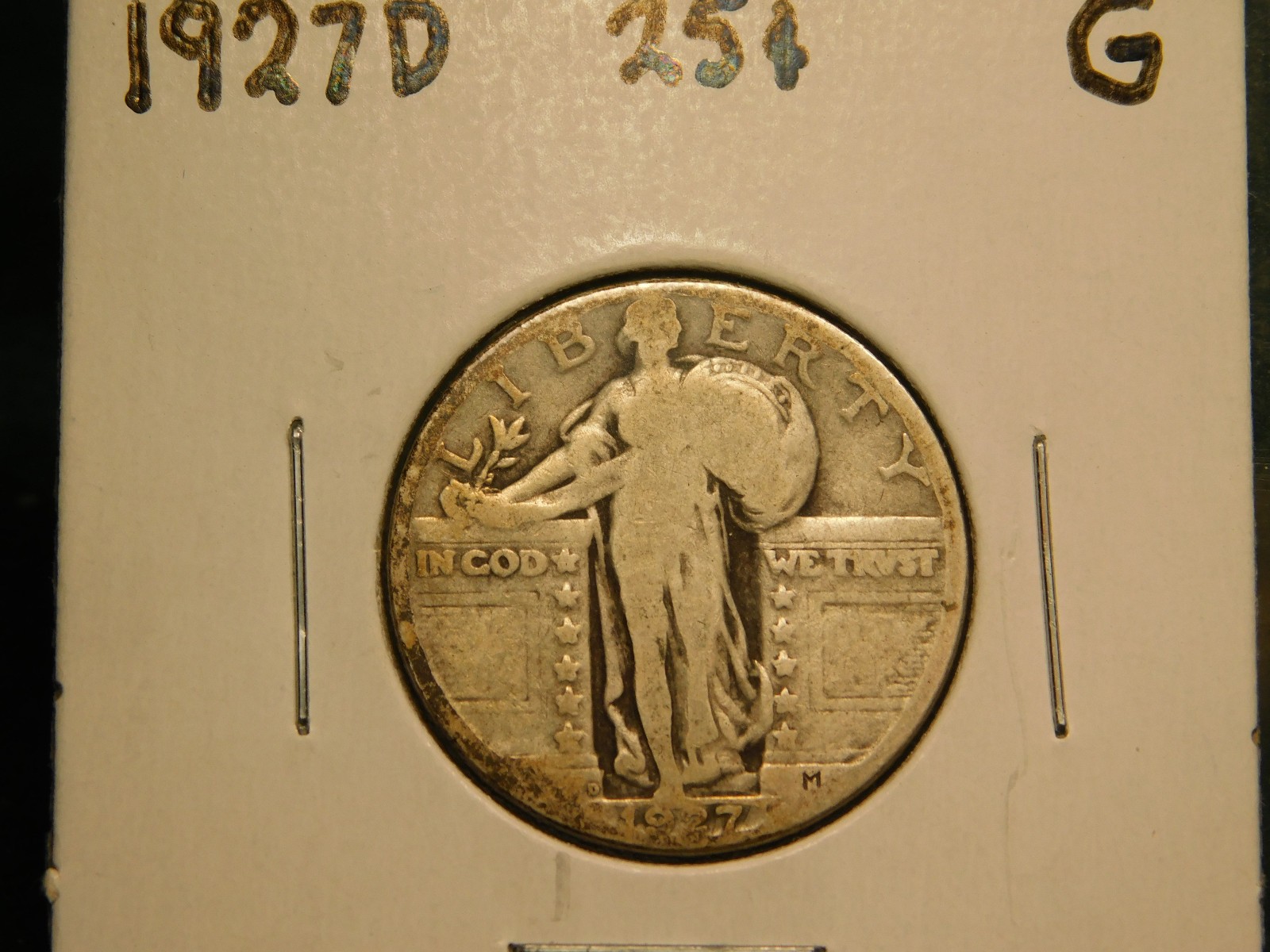 1927 D       Standing Liberty Quarter Item # 10431
