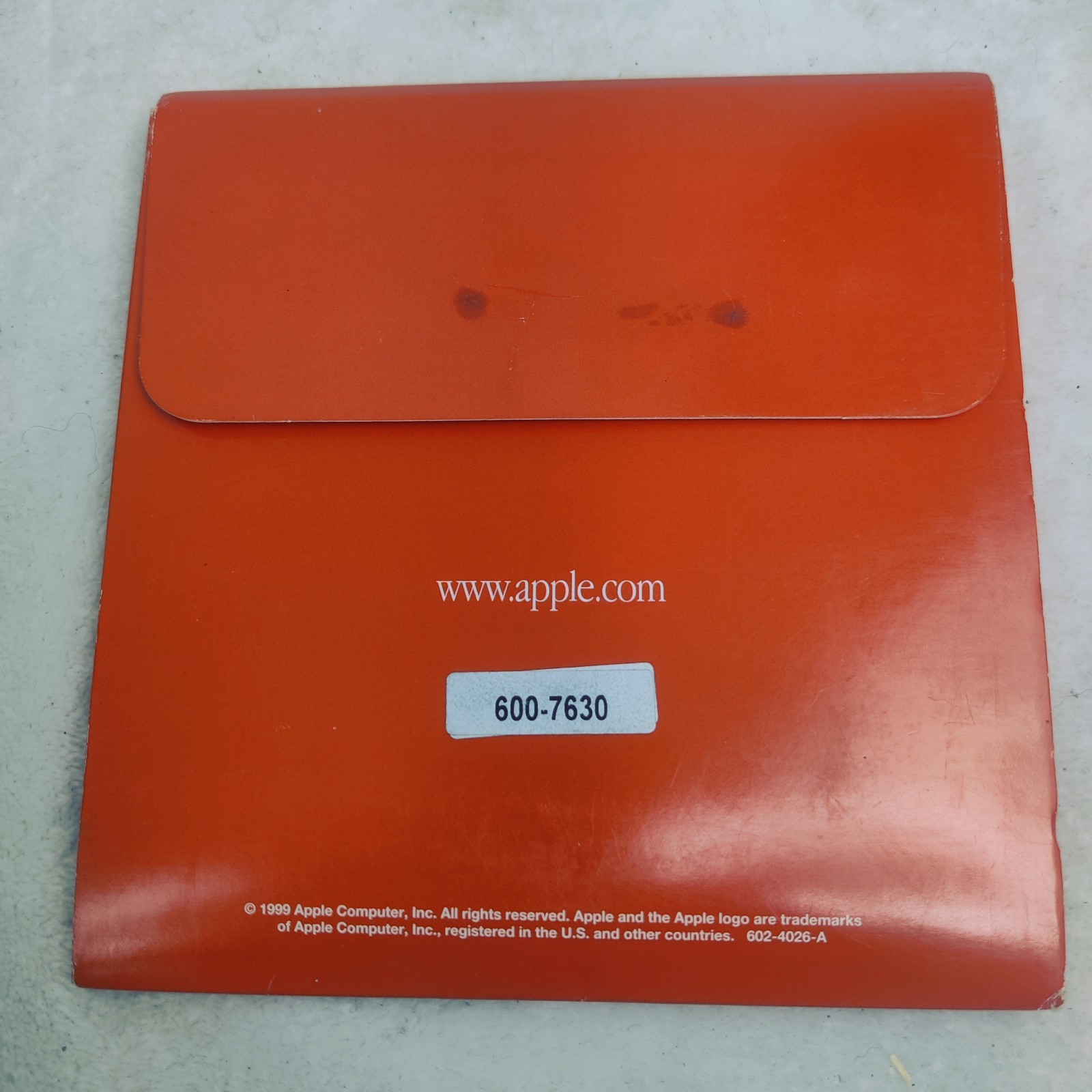 Apple Macintosh iMac DV (1999) Software Media Pack 600-7630A Missing Quicken