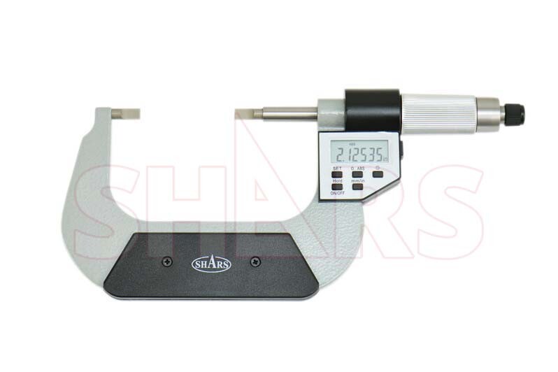 Shars 2-3" Electronic Digital Blade Micrometer Inch Metric Conversion #]