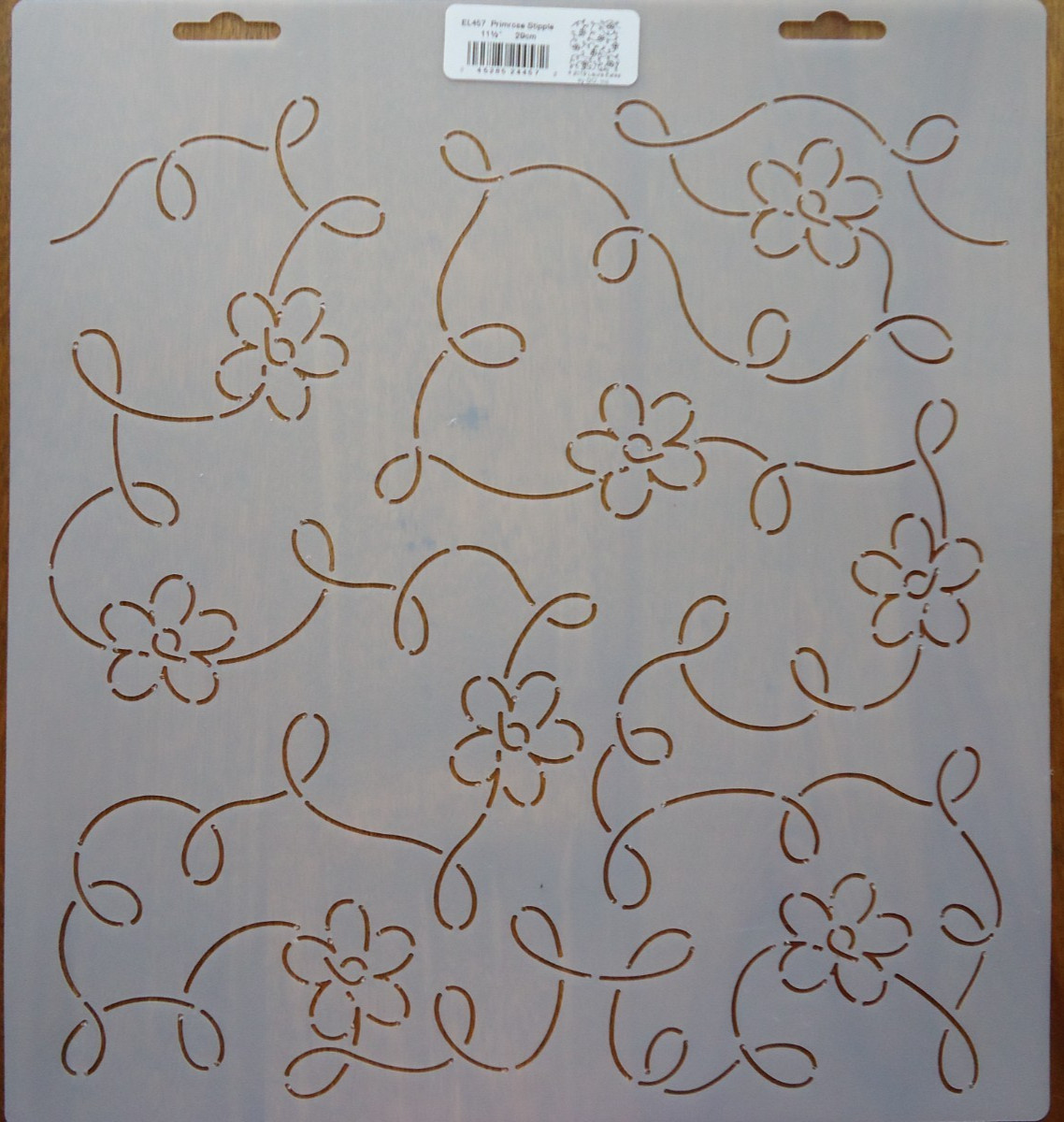 Stencil Quilting Primrose Stipple 11 1/2" 29cm EL457 QC sew quilt template CL
