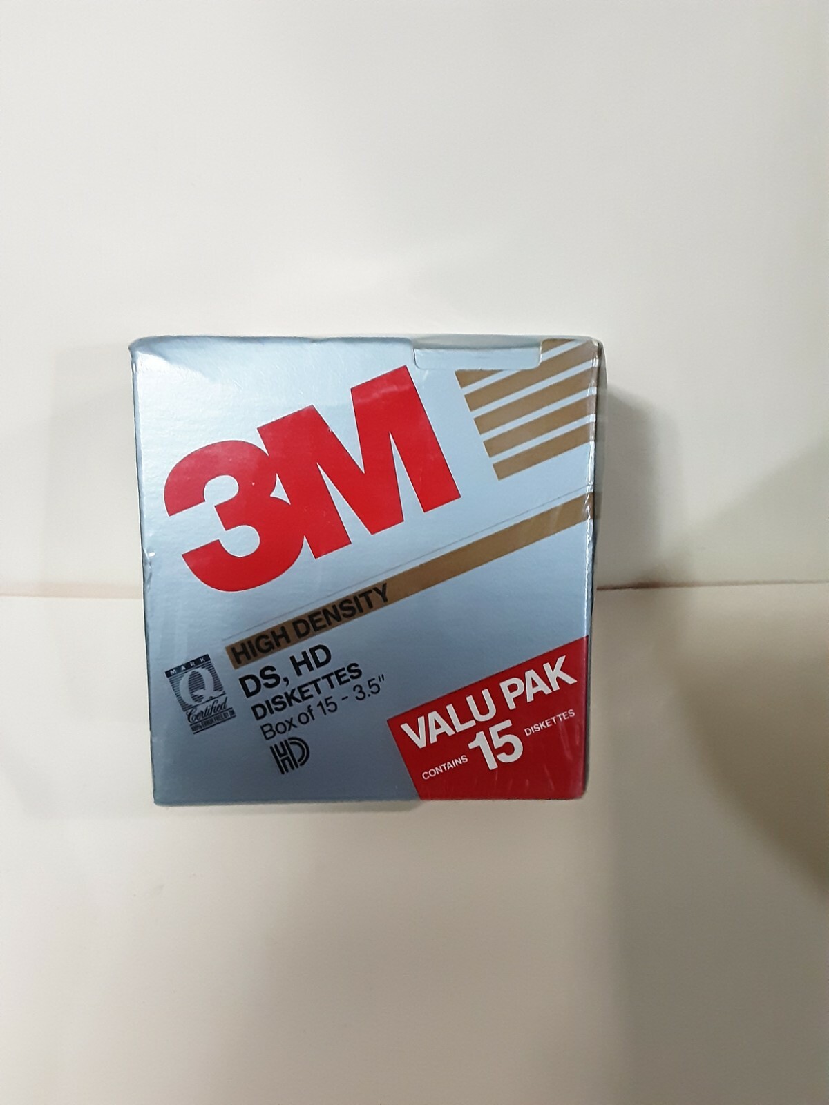 3M Diskettes 3.5" High Density DS HD_Double Sided_15 Pack_IBM Formatted