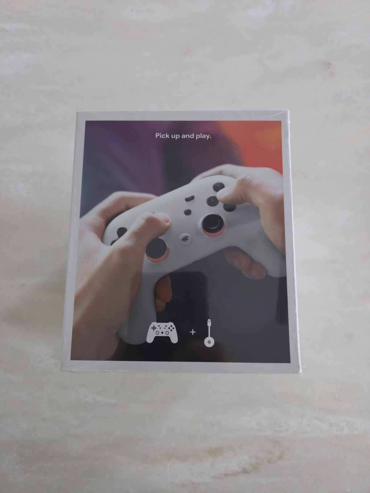 Google Stadia Premiere Edition Controller White Bluetooth USB-C 3.5mm Mic