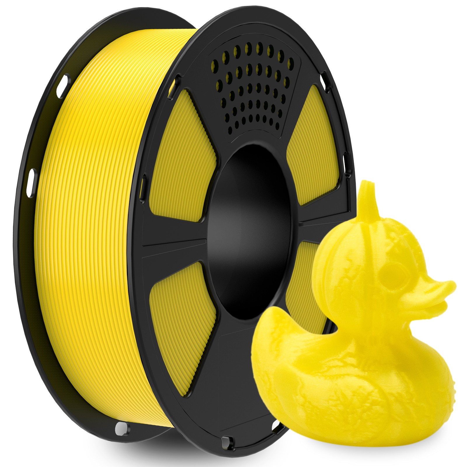 GEEETECH Filament HS-PLA Yellow 1.75mm 1kg/Roll 3D Consumables For 3D Printer